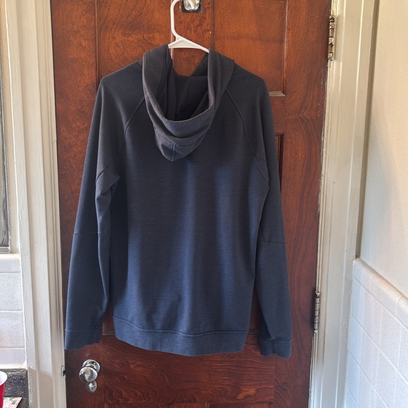 Lululemon 🍋 M’s L City Sweat Pullover Hoodie in Heathered True Navy. Exclt Cndtn - Picture 6 of 9